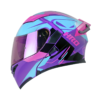 Casco Hro 3400Dv Evo Rare Morado Fucsia Visor Smoke Claro 1