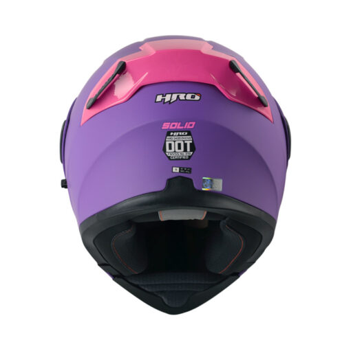 Casco Hro 3400Dv Evo Solid Morado Fuscia 1