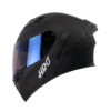 Casco Hro 3400Dv Evo Solid Negro Visor Smoke Azul 1