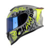 Casco Hro 506Sp Champion Gris Amarillo 1
