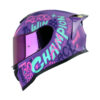 Casco Hro 506Sp Champion Morado Fucsia 1