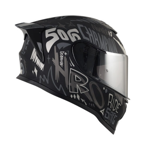 Casco Hro 506Sp Champion Negro Solid 1