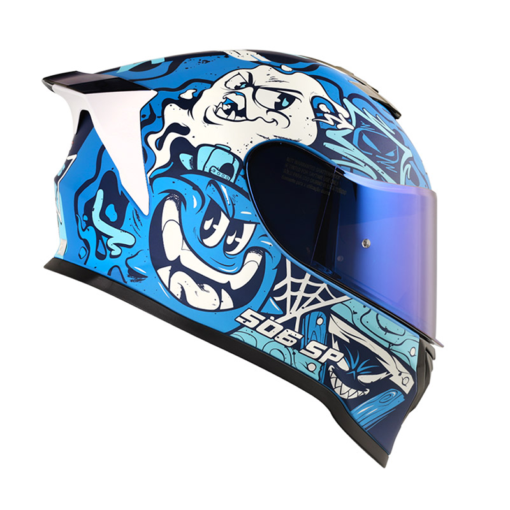 Casco Hro 506Sp Mistery Azul 1