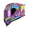 Casco Hro 506Sp Mistery Fucsia Azul 1