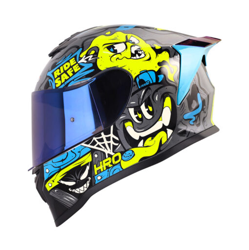 Casco Hro 506Sp Mistery Gris Oscuro 1