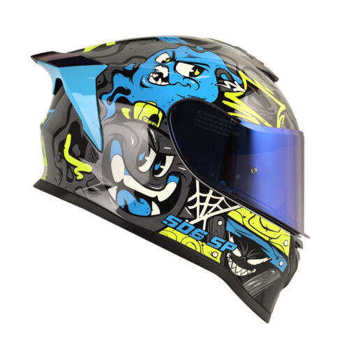 Casco Hro 506Sp Mistery Gris Oscuro 1
