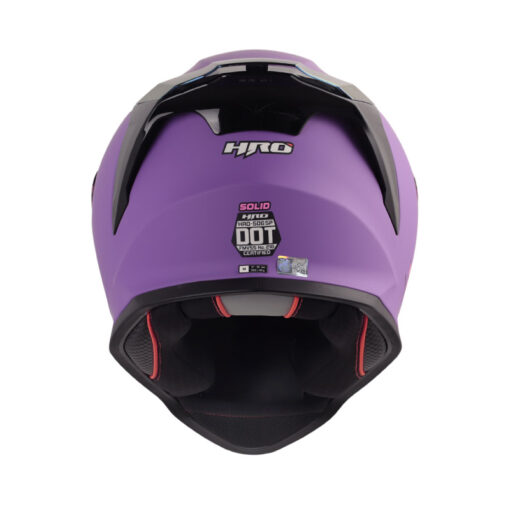 Casco Hro 506Sp Solid Morado Fucsia 1