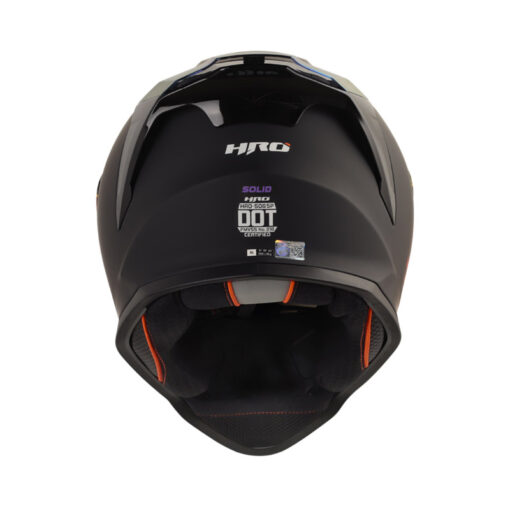 Casco Hro 506Sp Solid Negro Morado 1
