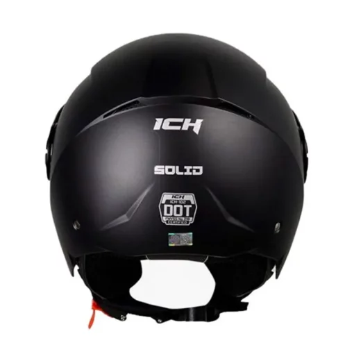 Casco Ich 102 Plano Negro Visor Smoke 3