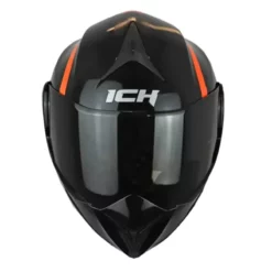 Casco Ich 3110 Blitz Negro Naranja Visor Random 2