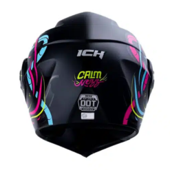 Casco Ich 3110 Kids Calmnezz Negro Amarillo 2-2