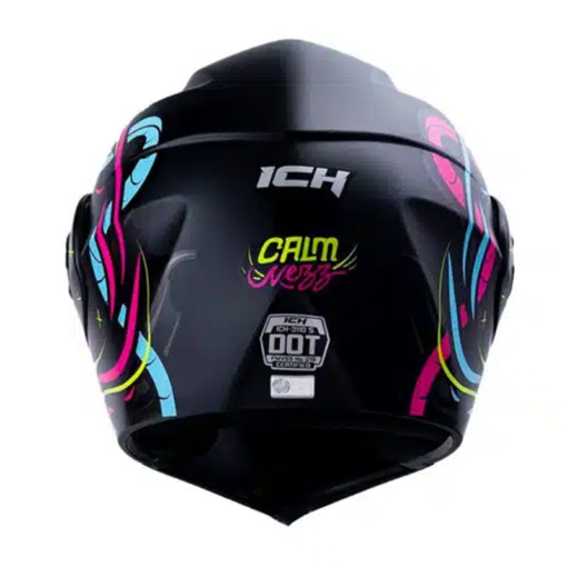 Casco Ich 3110 Kids Calmnezz Negro Amarillo 2-2
