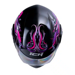 Casco Ich 3110 Kids Calmnezz Negro Morado 2-2
