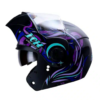 Casco Ich 3110 Kids Calmnezz Negro Turquesa 1