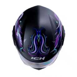 Casco Ich 3110 Kids Calmnezz Negro Turquesa 2