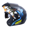Casco Ich 3110 Nidhog Negro Azul Visor Random 1
