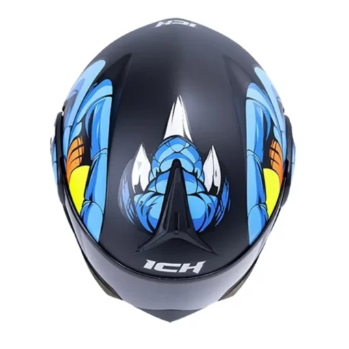 Casco Ich 3110 Nidhog Negro Azul Visor Random M - Image 2