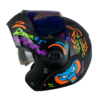 Casco Ich 3110 No_Fear Negro Azul Visor Azul 1