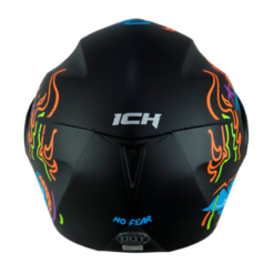 Casco Ich 3110 No_Fear Negro Azul Visor Azul 2