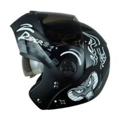 Casco Ich 3110 No_Fear Negro Gris Visor Random 1