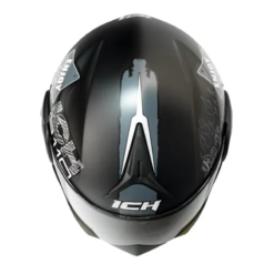 Casco Ich 3110 Random Negro Silver Visor Random 2