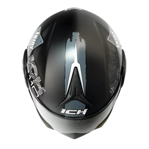 Casco Ich 3110 Random Negro Silver Visor Random 2