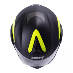 Casco Ich 3110 Zurial Negro Amarillo Visor Random 2 1 - Punto Llantas 2