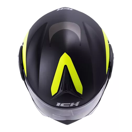 Casco Ich 3110 Zurial Negro Amarillo Visor Random - Image 3