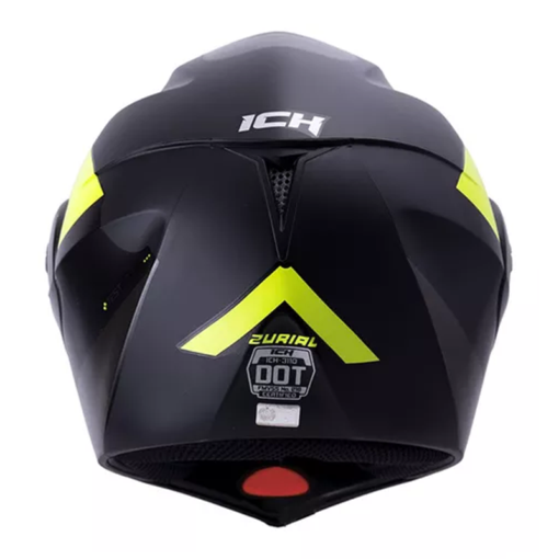 Casco Ich 3110 Zurial Negro Amarillo Visor Random - Image 2