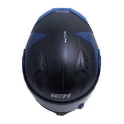 Casco Ich 3120 Zorth Negro Azul Navy Visor Smoke 2