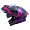 Casco Ich 3120 Zorth Negro Morado 1