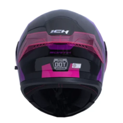 Casco Ich 3120 Zorth Negro Morado 1