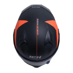 Casco Ich 3120 Zorth Negro Naranja Visor Smoke 1