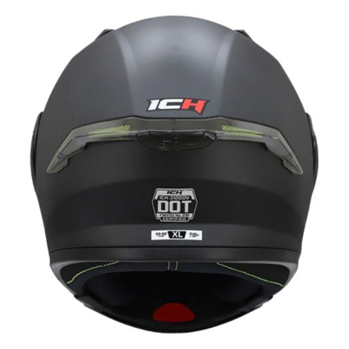 Casco Ich 3120Dv Plano Negro Visor Smoke 2