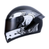 Casco Ich 501sp Gummy Negro Gris Visor Smoke 1
