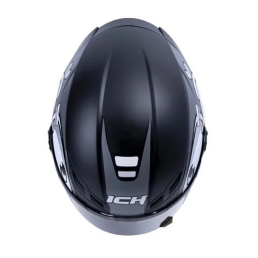 Casco Ich 501sp Gummy Negro Gris Visor Smoke 1
