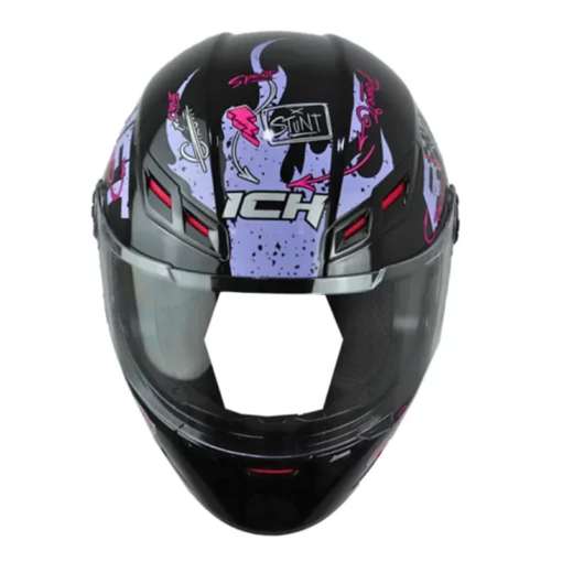 Casco Ich 501sp Mark Negro Fucsia 2