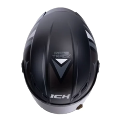 Casco Ich 501sp Neggaz Negro Gris Visor Smoke 2