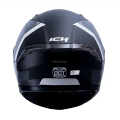 Casco Ich 503 Yintox Negro Gris Visor Smoke 1