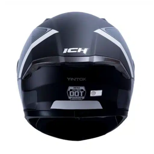 Casco Ich 503 Yintox Negro Gris Visor Smoke 1