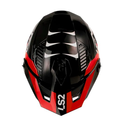 Casco Ls2 606 Drifter Triality Rojo 1