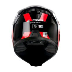 Casco Ls2 606 Drifter Triality Rojo 1
