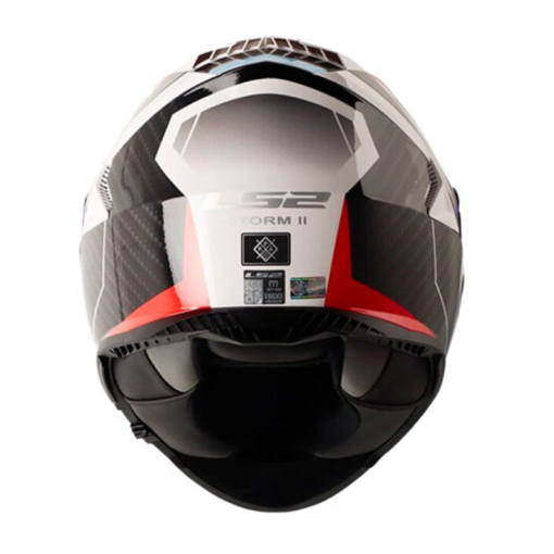 Casco Ls2 800 Racer Rojo Azul Visor Iridium Azul 1
