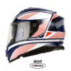 Casco Ls2 800 Storm Dodger Blanco Azul Navy 1