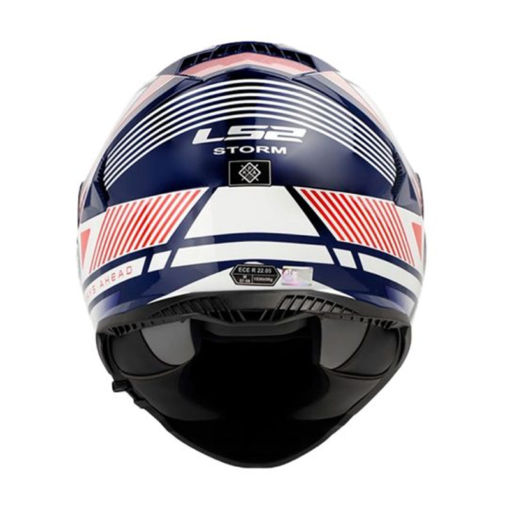 Casco Ls2 800 Storm Dodger Blanco Azul Navy 1