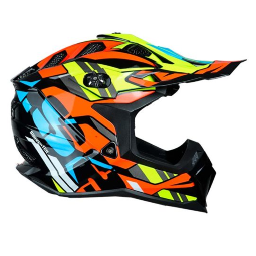 Casco Ls2 Mx-700 Subverter Rascal Naranja 1