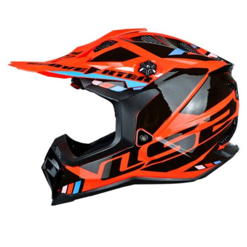 Casco Ls2 Mx-700 Subverter Stomp Naranja 1