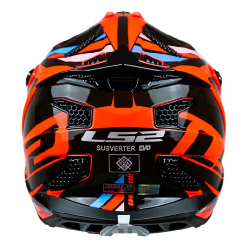 Casco Ls2 Mx-700 Subverter Stomp Naranja 1