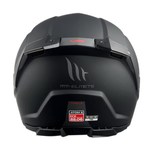 Casco Mt Atom 2Sv Solid A1 Negro 1
