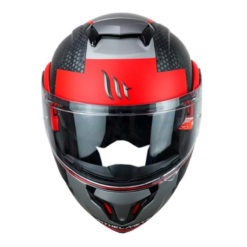 Casco Mt Atom Sv Adventure A5 Rojo 1